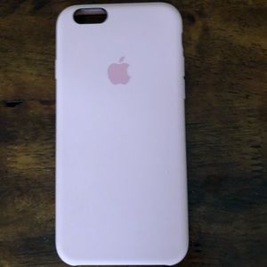 Apple IPhone 6 Pink Silicone Case